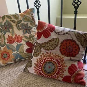 2 sofa pillows from Kohls